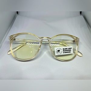 Cream Blue Light Ladies Glasses